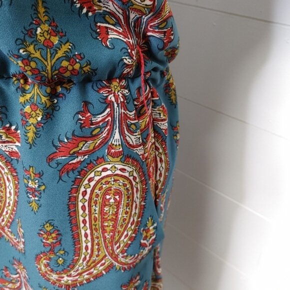 Zara paisley low back boho jumpsuit size XS - Picture 5 of 12